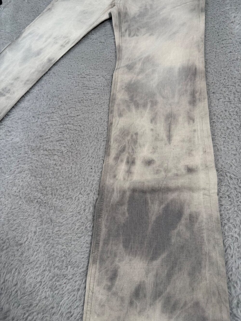 Joes Brixton Mens W30 Tie-Dye Linen Pants 90s Y2K Lightweight Beach Comfort - Picture 11 of 14